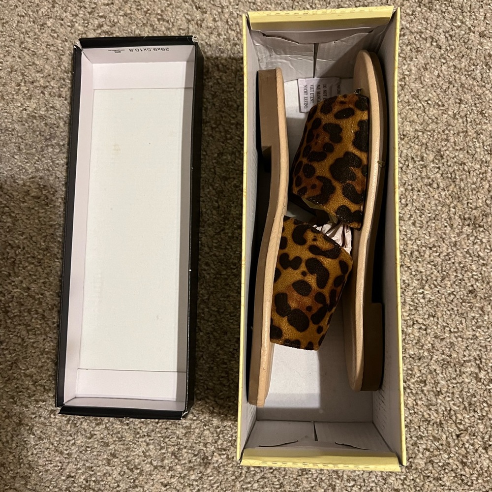 Leopard Sandals
